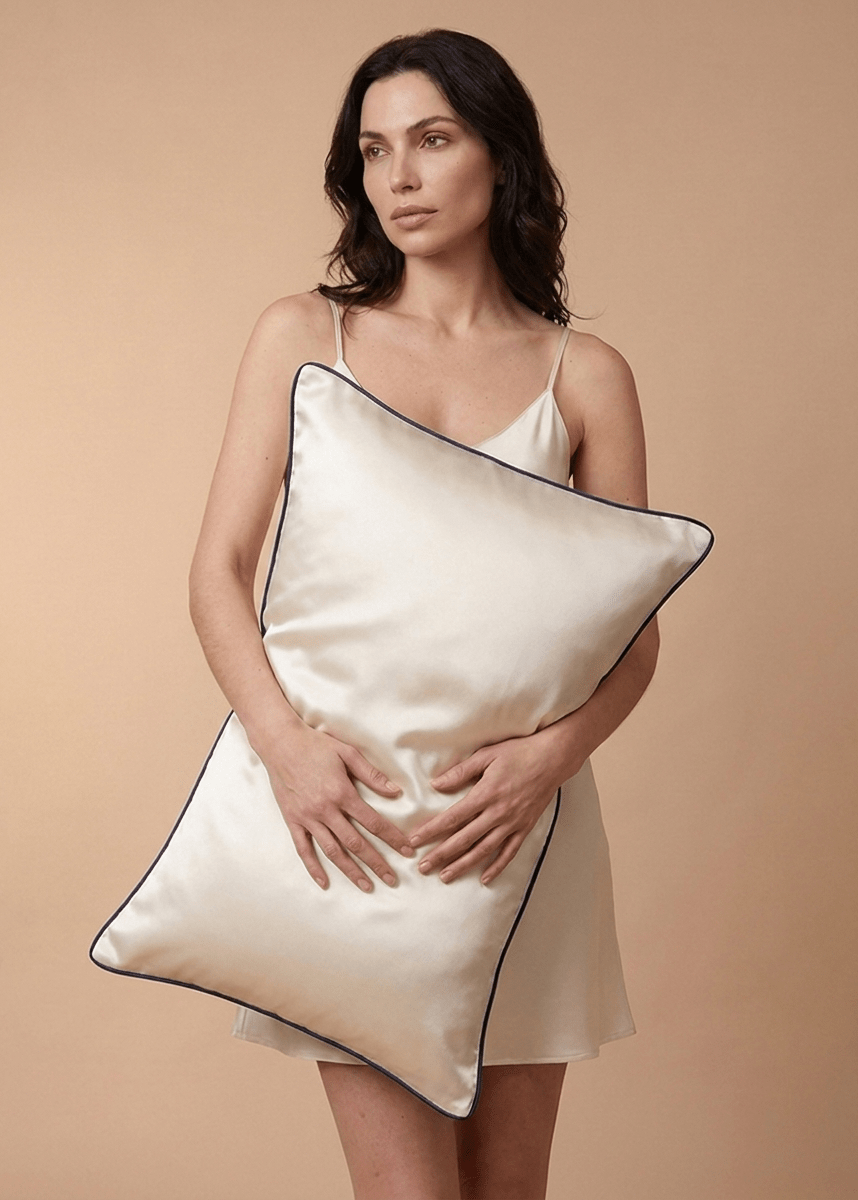Pearl Ivory Silk Pillowcase