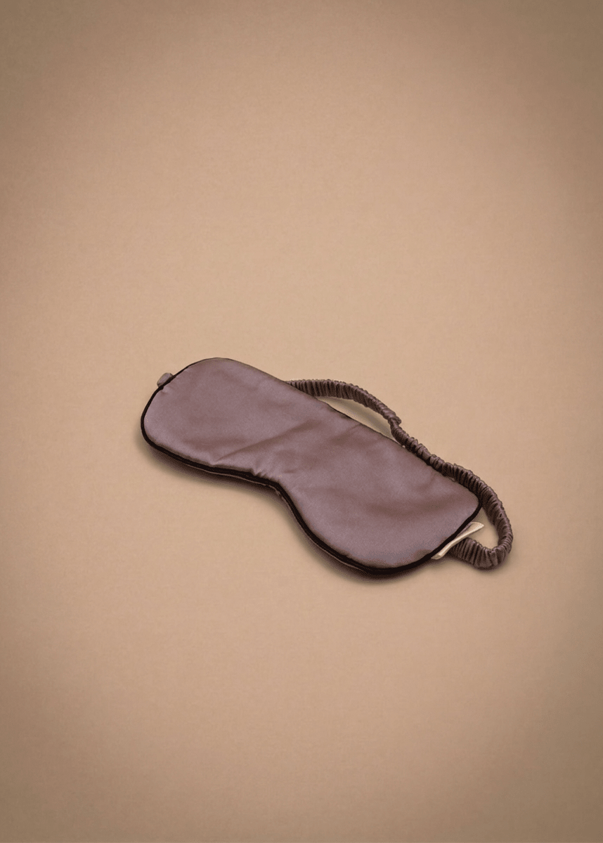 Mulberry Lilac Silk Sleep Mask and Cover
