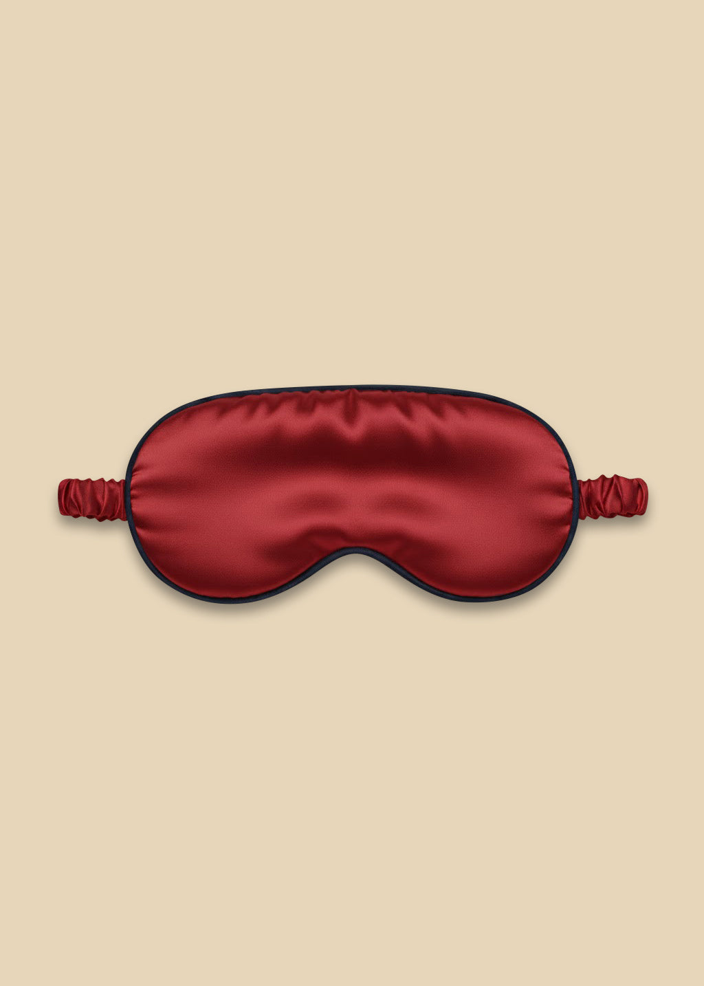 SILK EYE MASK RED RUBY